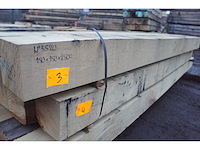 0,34 m³ eiken balken 150x150 - afbeelding 2 van  4