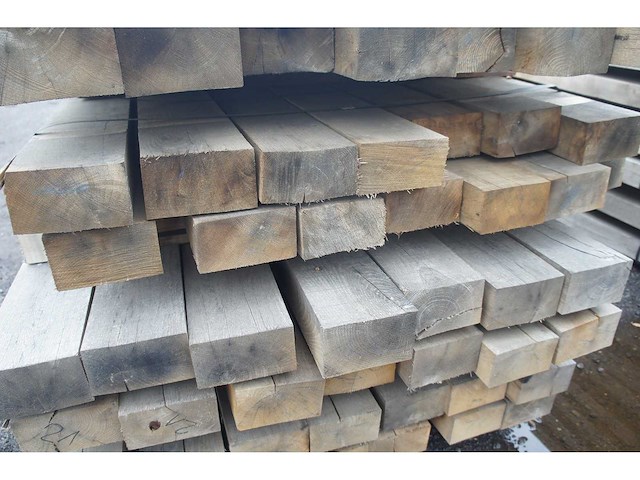 0,34 m³ eiken balken 80x150 - afbeelding 4 van  4