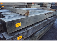 0,36 m³ eiken balken 150x150 - afbeelding 3 van  4
