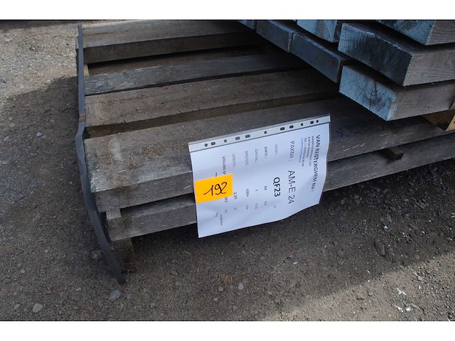 0,36 m³ eiken planken 54mm - afbeelding 2 van  4