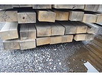 0,37 m³ eiken balken 80x150 - afbeelding 3 van  3