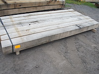 0,39 m³ eiken balken 150x150