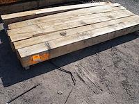 0,39 m³ eiken balken 150x150 - afbeelding 1 van  4