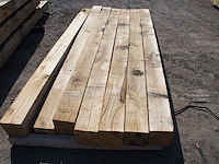 0,39 m³ eiken balken 150x150 - afbeelding 3 van  4