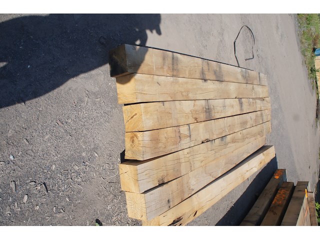 0,39 m³ eiken balken 150x150 - afbeelding 4 van  4