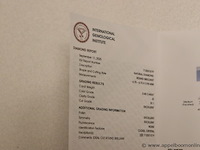 0,4 ct diamand, round brilliant, g si1, vv certificaat - afbeelding 3 van  4