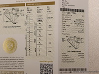 0,41 ct diama,d round brilliant, g si1, vv certificaat - afbeelding 4 van  4