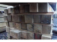0,42 m³ eiken balken 120x120 - afbeelding 3 van  4