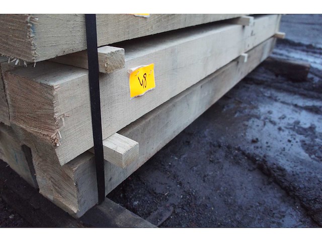 0,42 m³ eiken balken 120x120 - afbeelding 2 van  4