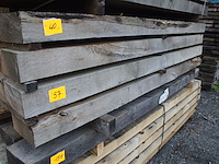 0,44 m³ industrieel eiken balken 100x200 - afbeelding 1 van  4