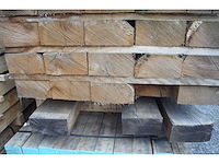 0,44 m³ industrieel eiken balken 100x200 - afbeelding 3 van  4