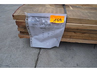 0,45 m² eiken planken 28mm variabele breedtes - afbeelding 2 van  4