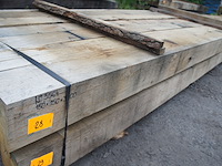 0,47 m³ eiken balken 150x150 - afbeelding 2 van  5