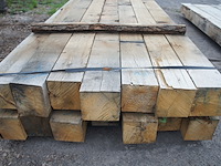 0,47 m³ eiken balken 150x150 - afbeelding 4 van  5