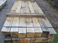 0,47 m³ eiken balken 150x150 - afbeelding 5 van  5