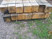 0,47 m³ eiken balken 150x150 - afbeelding 4 van  4