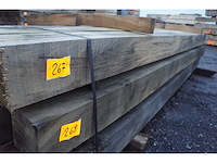 0,47 m³ eiken balken 150x150 - afbeelding 2 van  5