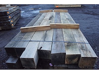 0,47 m³ eiken balken 150x150 - afbeelding 4 van  5
