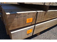 0,47 m³ eiken balken 150x150 - afbeelding 3 van  4