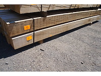 0,47 m³ eiken balken 150x150 - afbeelding 1 van  4