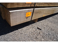 0,47 m³ eiken balken 150x150 - afbeelding 2 van  4