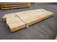 0,47 m³ eiken balken 150x150 - afbeelding 1 van  4