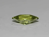 0,48 ct. marquise-vorm appelgroene kleur peridoot-edelsteen - afbeelding 7 van  13