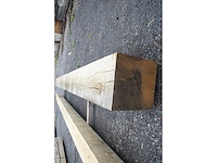 0,48 m³ eiken balk 300x300 - afbeelding 3 van  5