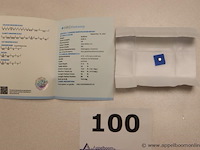 0,4ct diamand round brilliant, g si1, vv certificaat - afbeelding 1 van  2