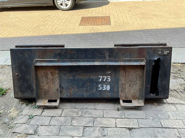 05 bb 1680 graafbak schranklader / bobcat - afbeelding 6 van  8