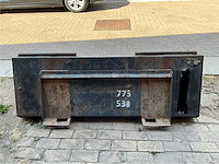 05 bb 1680 graafbak schranklader / bobcat - afbeelding 6 van  8