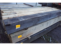 0,50 m³ eiken balken 200x200 - afbeelding 2 van  5