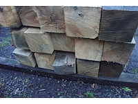 0,50 m³ eiken balken 200x200 - afbeelding 3 van  4