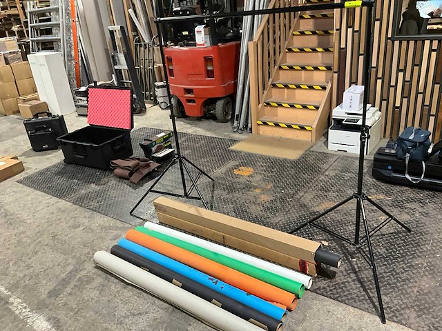 052 bac manfrotto statief (2x) - afbeelding 1 van  7