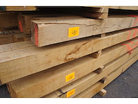 0,52 m³ eiken balken 100x100 - afbeelding 1 van  3