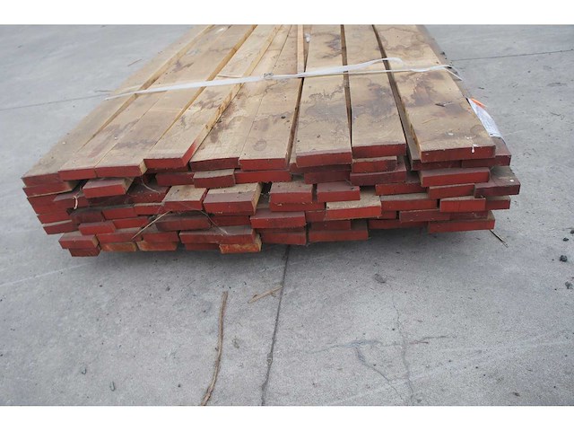 0,54 m³ eiken planken 28mm variabele breedtes - afbeelding 3 van  4