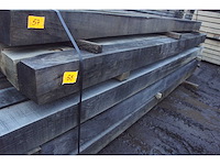 0,55 m³ eiken balken 150x150 - afbeelding 2 van  5