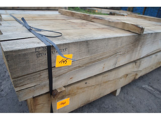 0,60 m³ eiken balken 200x200 - afbeelding 2 van  5