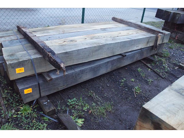 0,60 m³ eiken balken 200x200 - afbeelding 3 van  4
