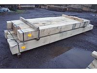 0,60 m³ eiken balken 200x200 - afbeelding 1 van  5