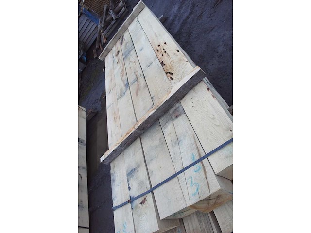 0,60 m³ eiken balken 200x200 - afbeelding 4 van  5