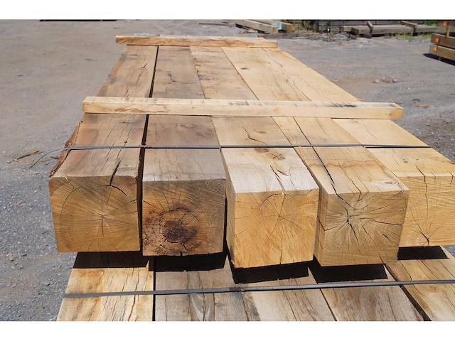 0,60 m³ eiken balken 200x200 - afbeelding 4 van  4