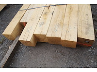 0,65 m³ eiken balken 150x150 - afbeelding 3 van  4
