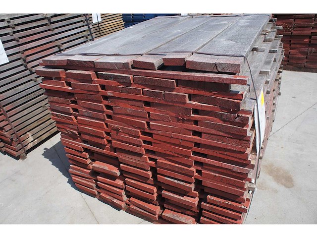 0,65 m³ eiken planken 30mm rustiek - afbeelding 3 van  4