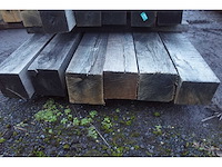 0,68 m³ eiken balken 150x150 - afbeelding 3 van  5