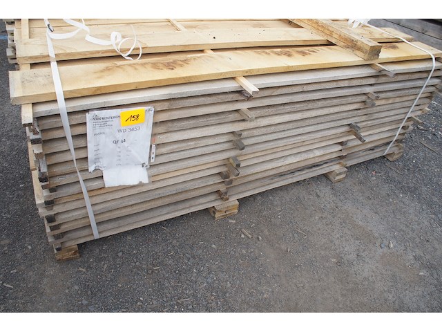 0,68 m³ eiken planken 22mm - afbeelding 1 van  3