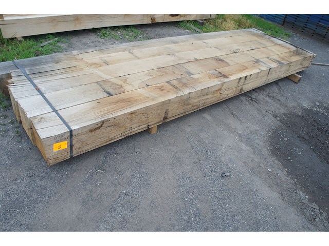 0,70 m³ eiken balken 200x200 - afbeelding 1 van  4