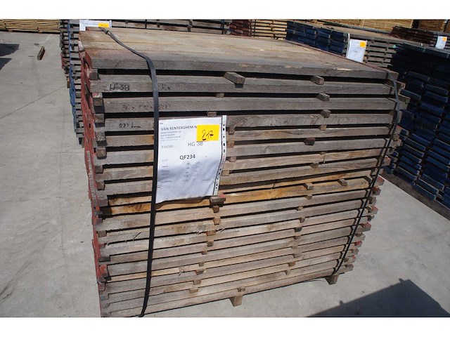 0,72 m³ eiken planken 30mm rustiek - afbeelding 1 van  4