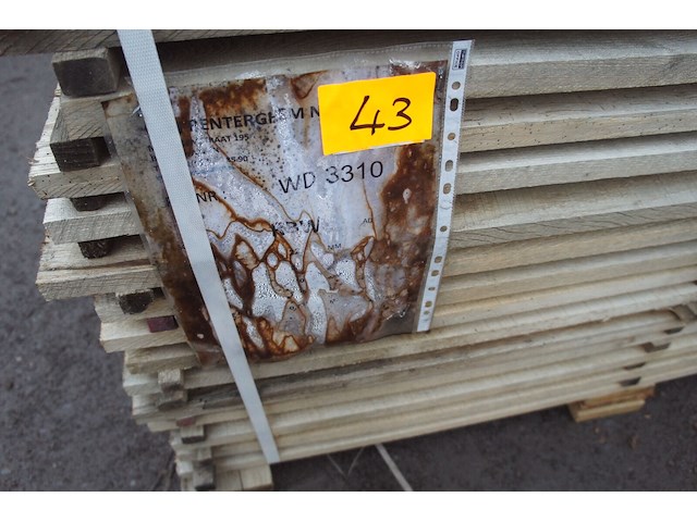 0,73 m³ eiken planken 22mm - afbeelding 2 van  3