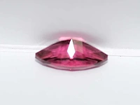 0,75 ct. marquise vorm frambeis - rodoliet-edelsteen - afbeelding 5 van  12